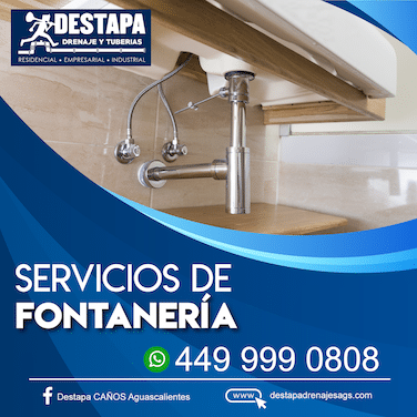Servicios de fontaneria Aguascalientes