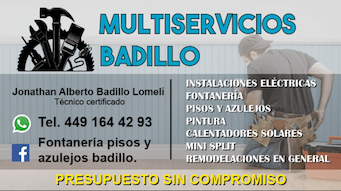 Servicios de plomeria a domicilio Aguascalientes