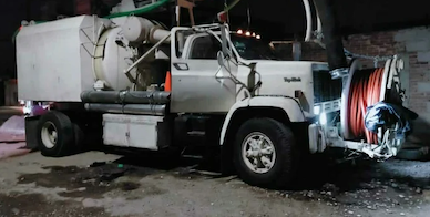 Destape y limpieza de canerias y fosas septicas con camion vactor Puebla