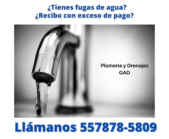 Servicio de plomeria cdmx