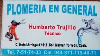 Servicios de plomeria en Torreon cerca de mi